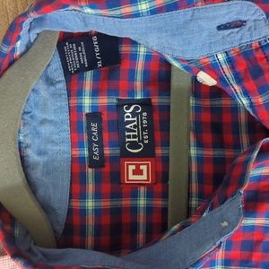 CHAPS LOOKING SLEEVE POLO